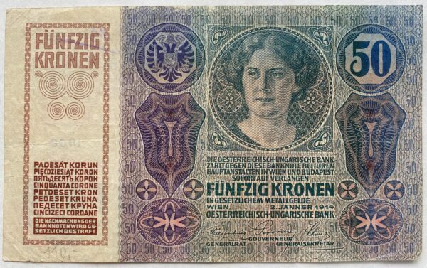 50 Koruna - 1914