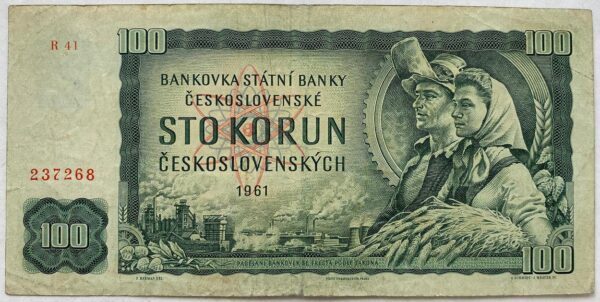 100 Kčs - 1961 | série R 41