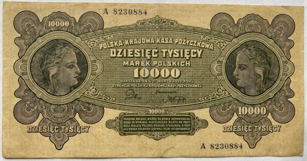10 000 Marek Polskich - 1922 | série A