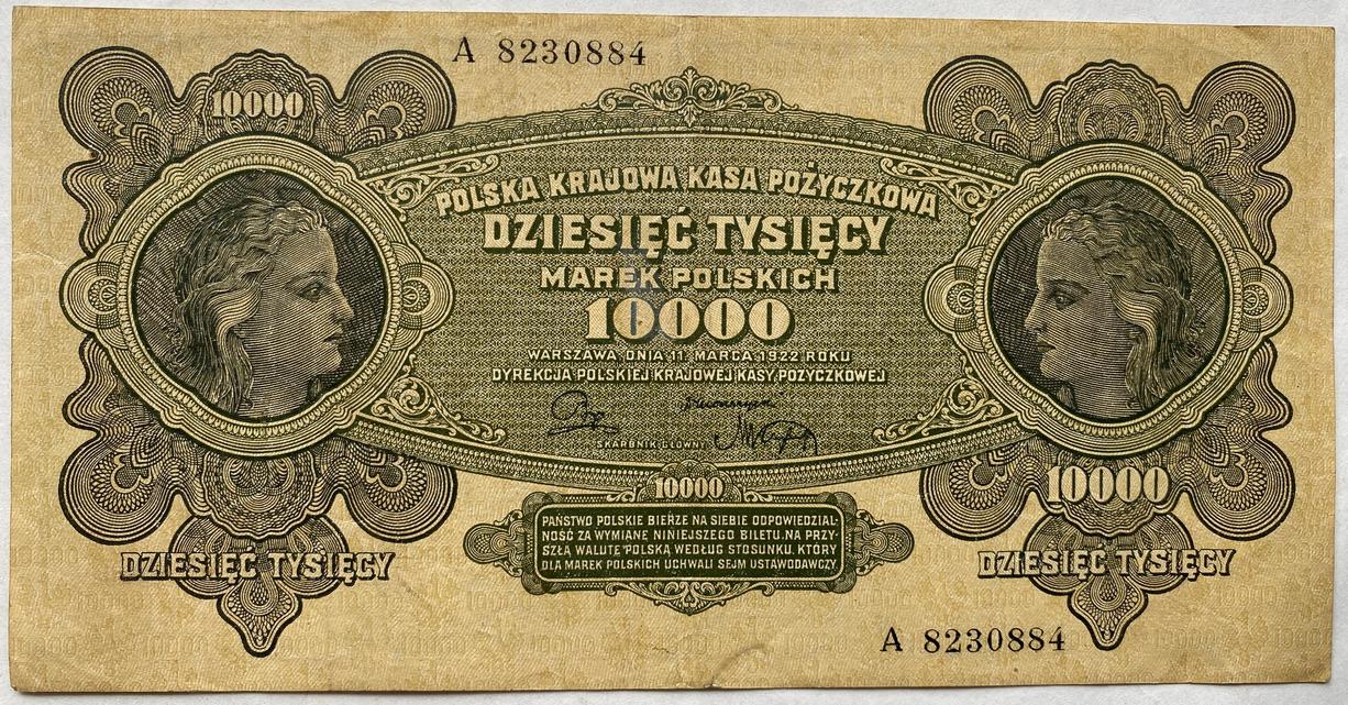 10 000 Marek Polskich – 1922 | série A