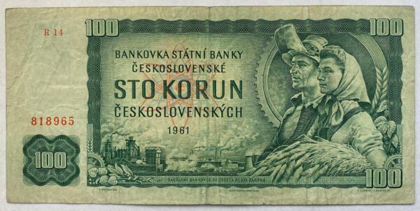 100 Kčs - 1961 | série R 14