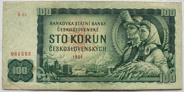 100 Kčs - 1961 | série R 35
