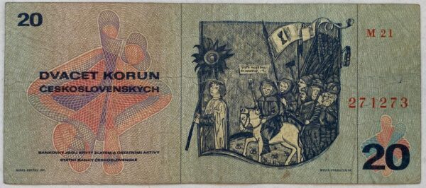 20 Kčs - 1970 | série M 21