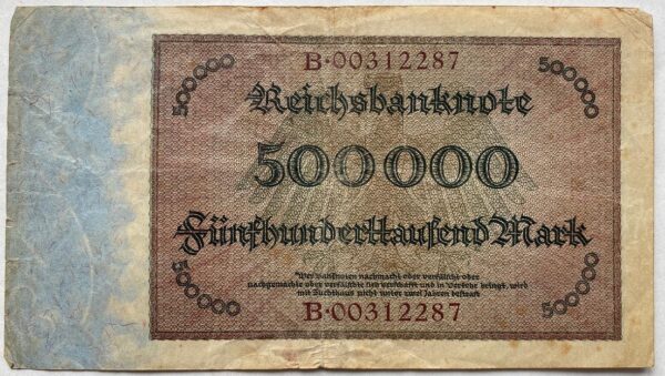 500 000 - Marek 1923 | série B