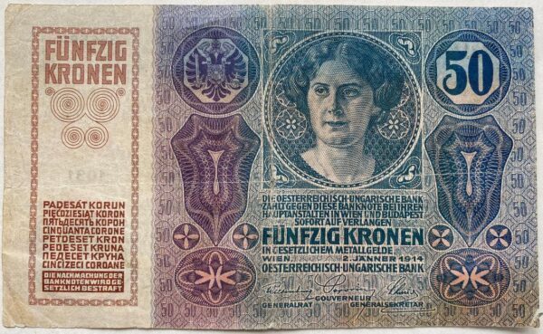 50 Koruna - 1914 | série 1031