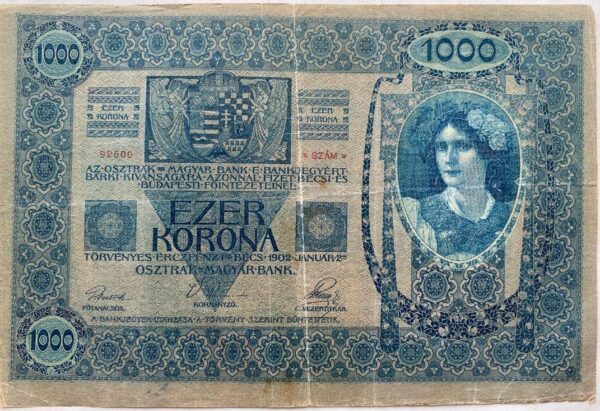 1000 Korun - 1902 | série 1252