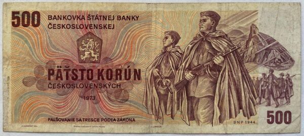 500 Kčs - 1973 | série U 61