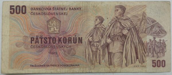 500 Kčs - 1973 | série Z 10