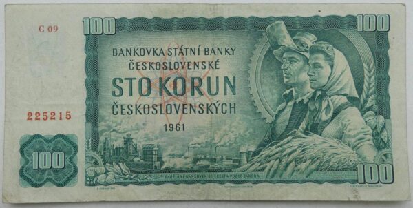 100 Kčs - 1961 | série C 09