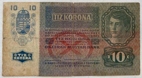 10 Korun - 1915 | série 1149