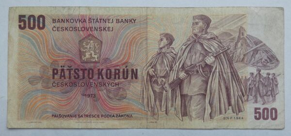 500 Kčs - 1973 | série U 33