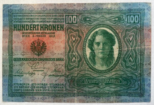 100 Koruna - 1912 | série 2129