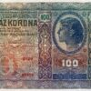 100 Koruna - 1912 | série 2129 100 Koruna - 1912 | série 2129