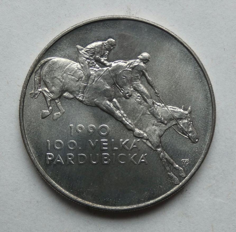 100 Kčs – 1990 | Velká Pardubická