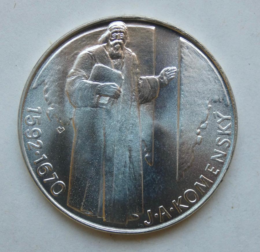 500 Kčs – 1992 | Jan Komenský