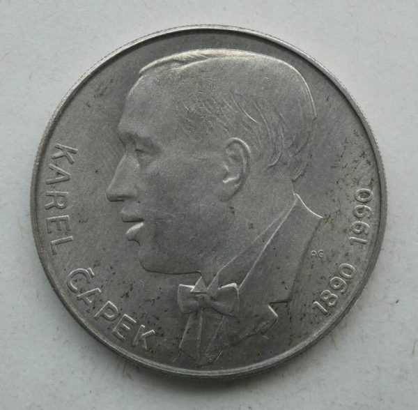 100 Kčs - 1990 | Karel Čapek 100 Kčs - 1990 | Karel Čapek