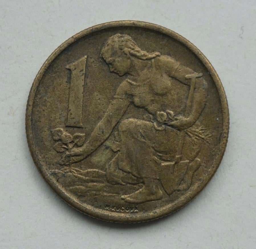 1 Kčs – 1958