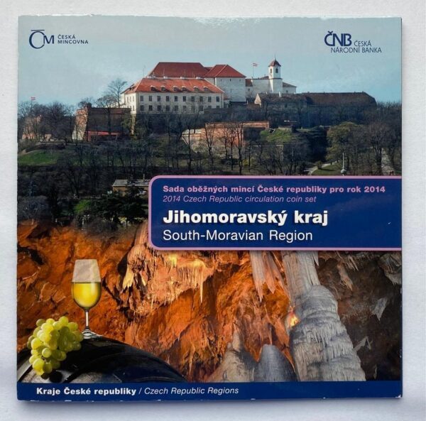 Sada oběžných mincí 2014 – Jihomoravský kraj