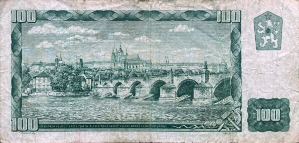 100 Kčs - 1961 | série P 86 100 Kčs - 1961 | série P 86