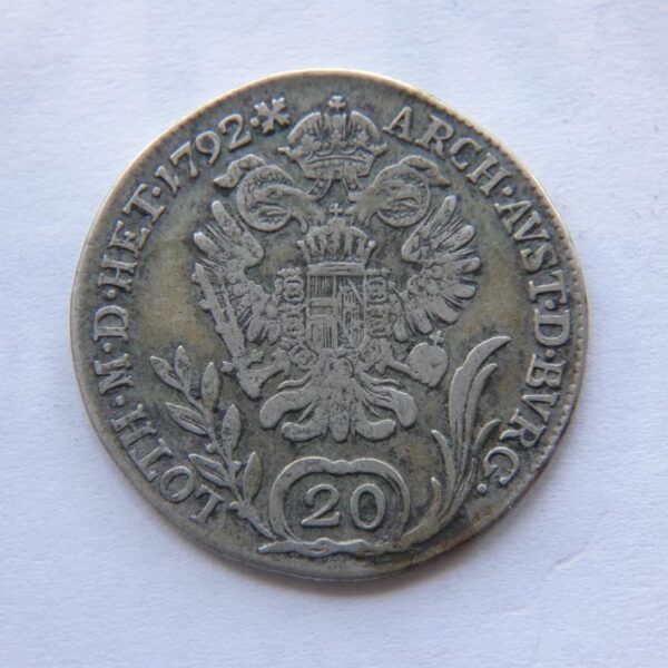 20 Krejcar - 1792 B 20 Krejcar - 1792 B