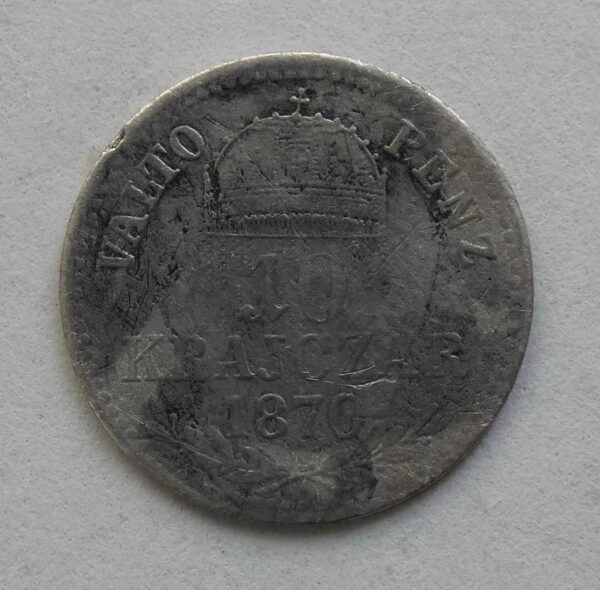 10 Krejcar - 1870 KB