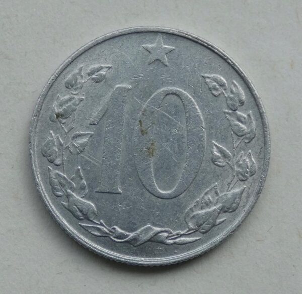 10 Haléřů 1955 – Republika Československá