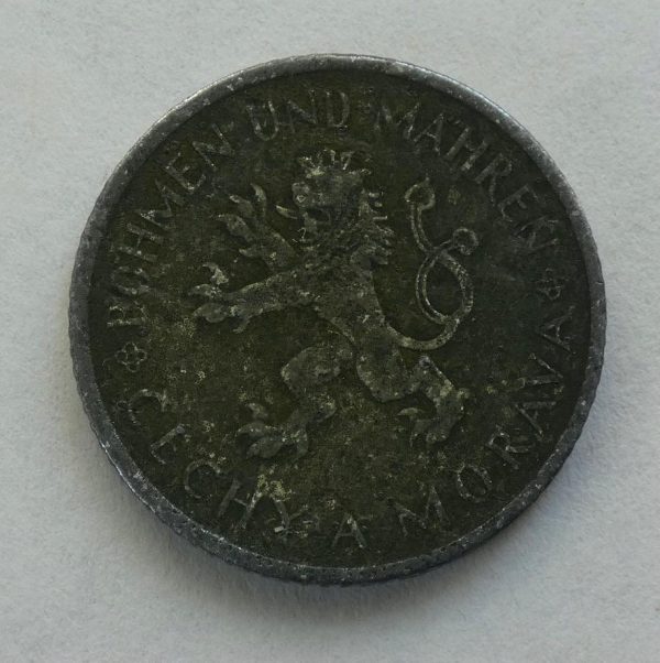 1 Koruna 1944 – Protektorát Čechy a Morava 1 Koruna 1944 – Protektorát Čechy a Morava
