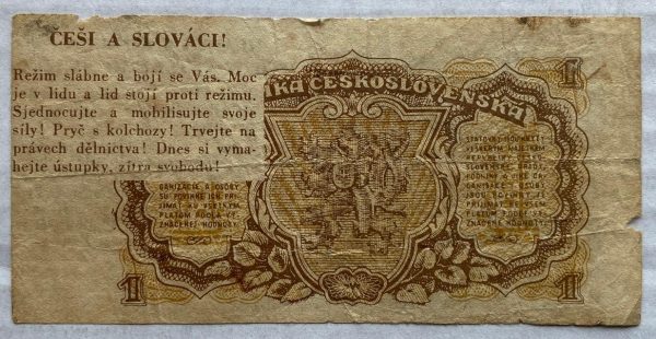 1 Kčs - 1953 | hladová koruna 1 Kčs - 1953 | hladová koruna
