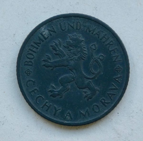 1 Koruna 1942 – Protektorát Čechy a Morava 1 Koruna 1942 – Protektorát Čechy a Morava