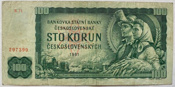 100 Kčs - 1961 | série R 71