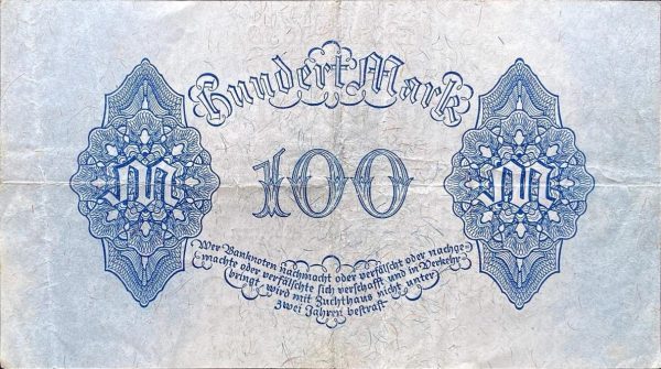 100 Marek - 1922 | série E 100 Marek - 1922 | série E