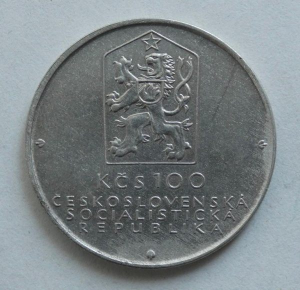 100 Kčs - 1982 | Koněspřežná železnice 100 Kčs - 1982 | Koněspřežná železnice