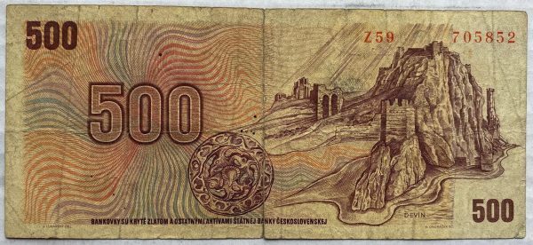 500 Kčs - 1973 | série Z 59