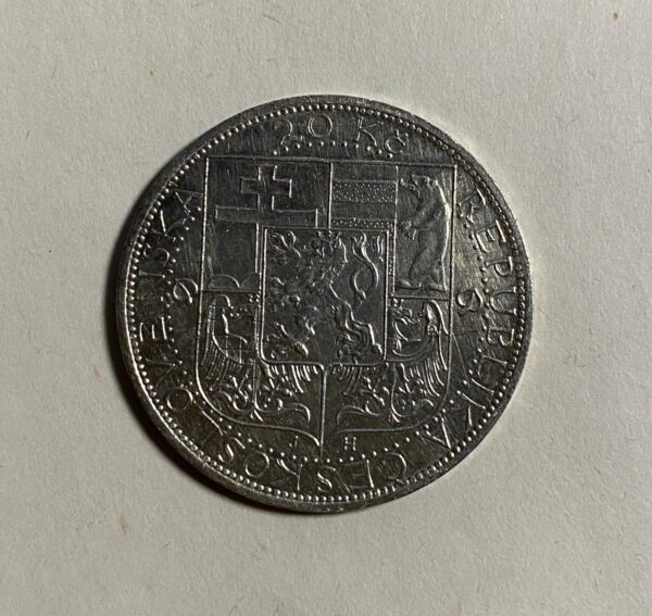 20 Kč - 1937 | TGM
