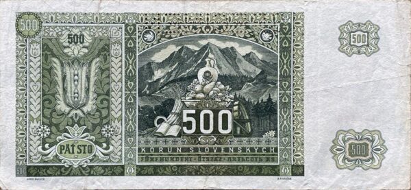 500 Ks - 1941 | série 9Pi 500 Ks - 1941 | série 9Pi