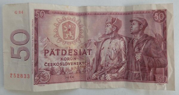 50-kcs-1964-serie-g-84-223258631 50 Kčs - 1964 | série G 84