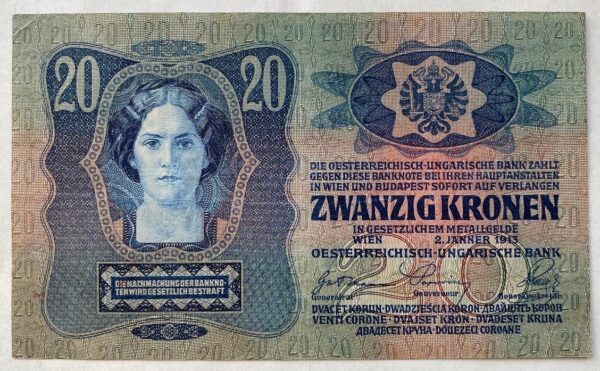 20 Korun - 1913 | série 2167