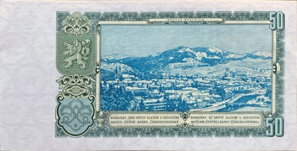 50 Kčs - 1953 | série BA | UNC